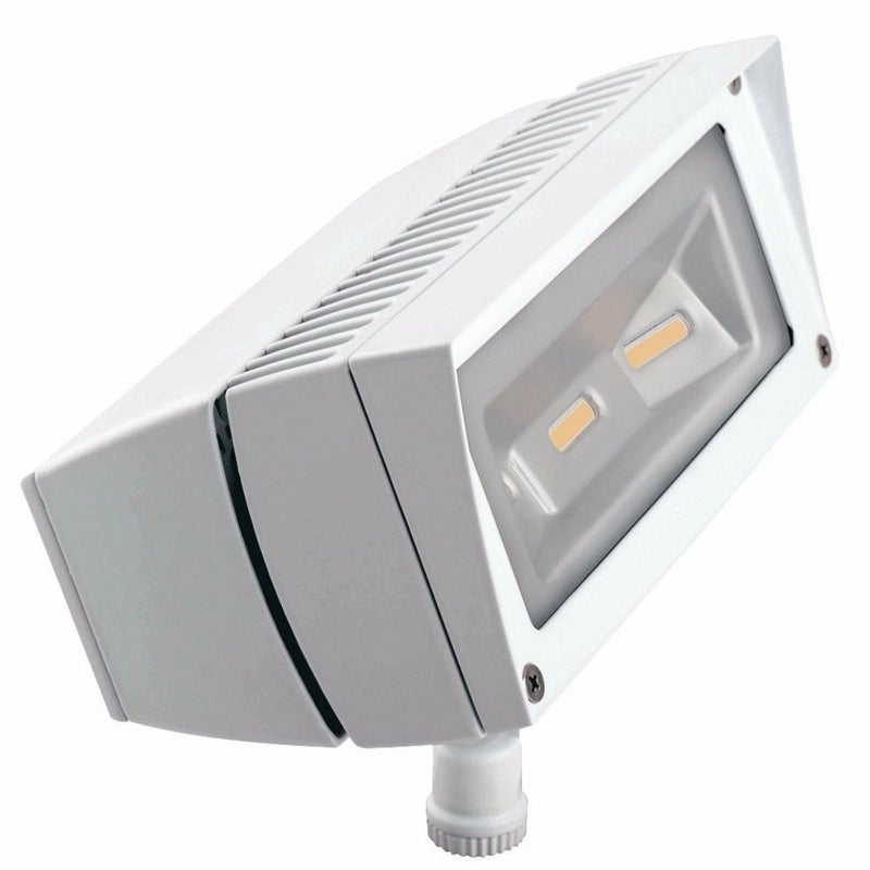 RAB Lighting FFLED18YW Future Flood 18W Warm LED, 120V/277V, White - Image 2