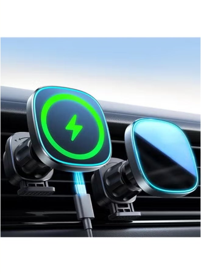 general MagSafe Car Charger, [2024 Upgraded Strongest Magnet] 15W Fast MagSafe Car Charger, Hands-Free Air Vent Magnetic Phone Holder for iPhone 15 Pro Max/iPhone 14 13 - Image 1