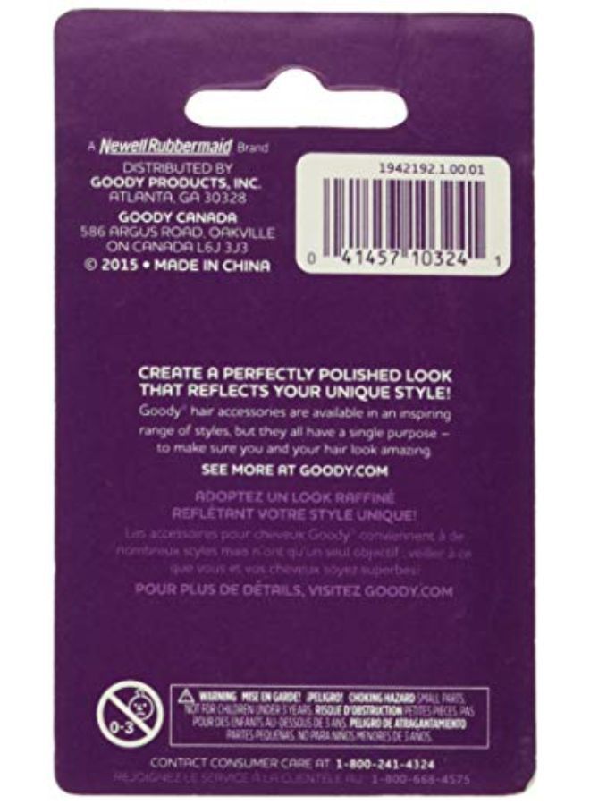 Goody Side Hair Combs for All Hair Types, 2-Pack - Mock Tortoise - Pain-Free Accessories for All-Day Wear & Ideal for Fine, Medium & Long Hair - Secure and Comfortable Hold - Image 3