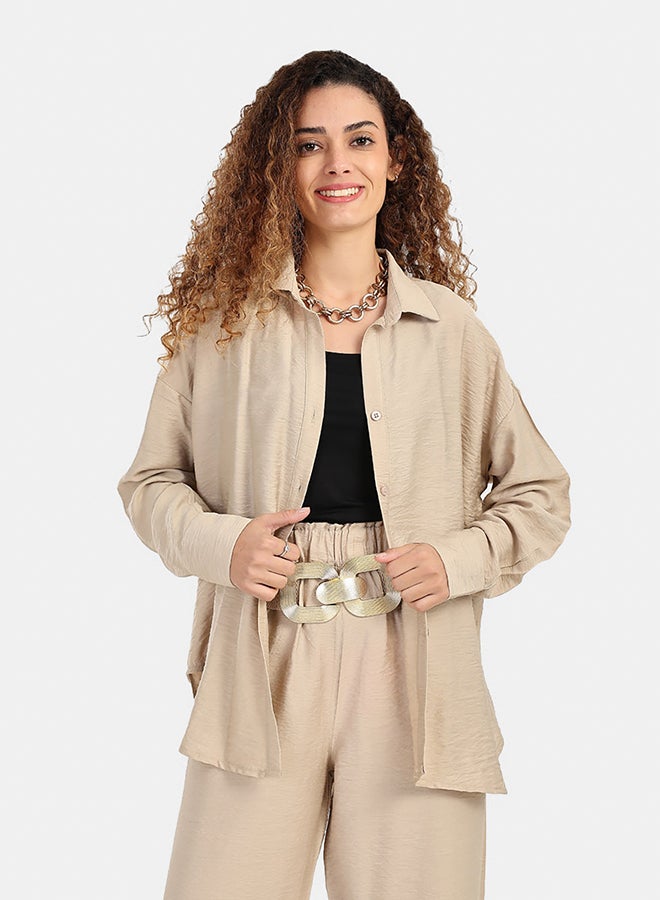 Carina Dropped Shoulder Lounge Shirt - Image 1