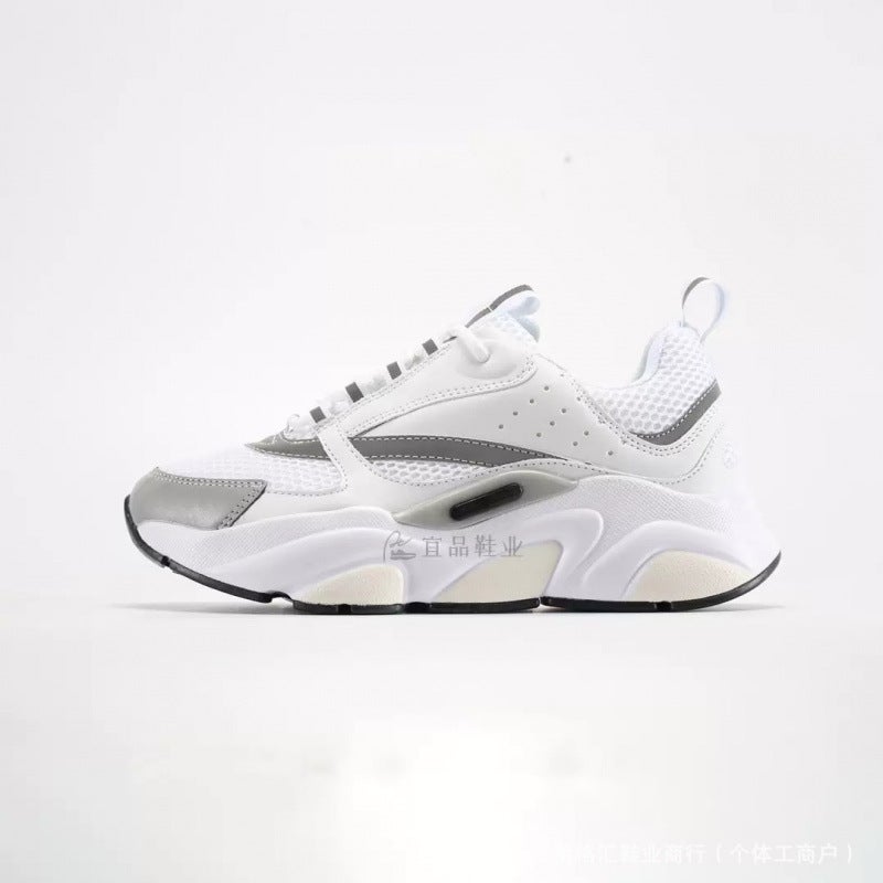New European Style Chunky Sneakers - Breathable Retro Design for Men and  Women