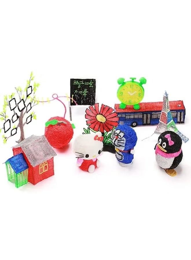 A ZONE Educational Gift For Kids 3D Pen Kit ABS & PLA Compatible Drawing Pen Cool Crafts Speed Control Ultrasonic Sealed Nozzle Ergonomic Design - Image 5