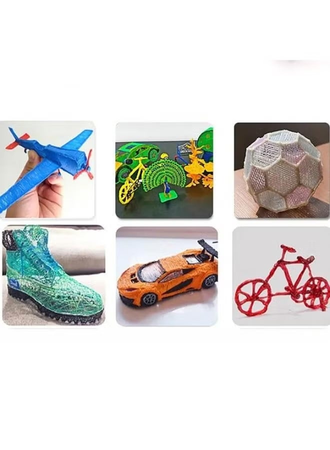 A ZONE Educational Gift For Kids 3D Pen Kit ABS & PLA Compatible Drawing Pen Cool Crafts Speed Control Ultrasonic Sealed Nozzle Ergonomic Design - Image 4