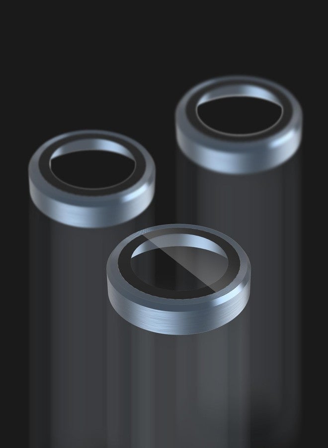 BodyGuardz Apex Camera Lens Protector Compatible with iPhone 15 Pro and iPhone 15 Pro Max, 9H Hardness Tempered Glass, Scratch Resistant, Easy Installation, Case Friendly - Blue - Image 2