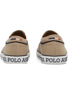 U.S. Polo Assn. Men's Beige Low-Top Sneakers - Lightweight Slip-On Design  - Image 5