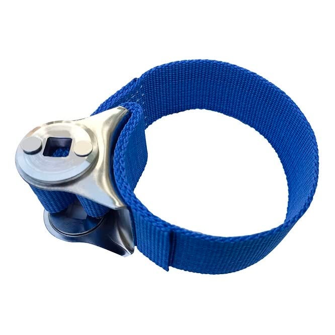 Shonee Strap Wrench for Oil Filters Adjustable Wrench for up to 150mm Removal Tool for Engine Filters Conduit and Fittings