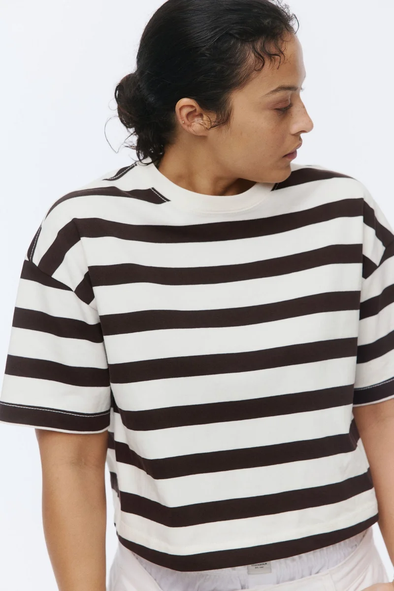 H&M  Boxy T-shirt for Women | Best Price UAE