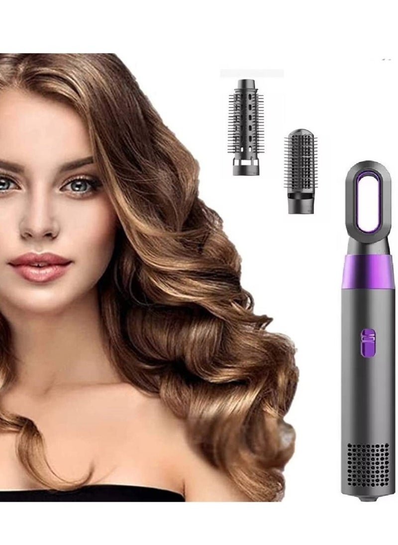 "3-in-1 Hair Dryer and Styler - Blower Brush with Straightener, Comb, and Adjustable Hot/Cold Air" - Image 2