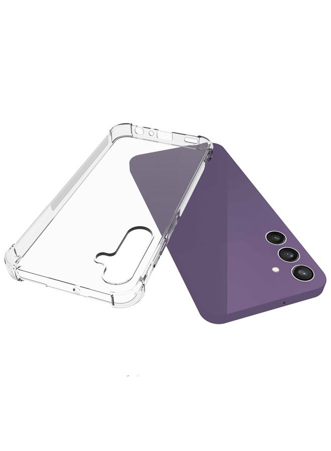 Asan Ge Samsung Galaxy A25 Case, Designed for Galaxy A25 5G Case, Slim Flexible TPU Airbag Bumper Shock Absorption Rubber Soft Silicone Case Cover Fit for Samsung Galaxy A25 6.5inch (Clear) - Image 3