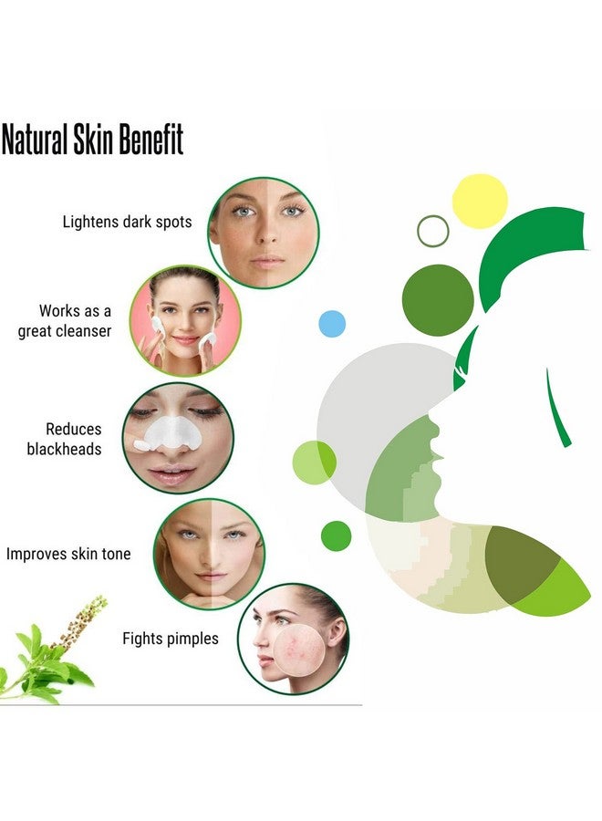 Oilanic 100% Pure & Natural Tulsi Powder- For Skin & Hair Combo Pack of 2 Jar (200gm) - Image 5