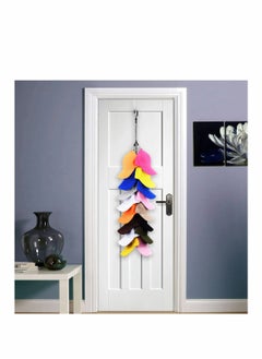 Excefore Closet Hanging Hat Rack, Holds Up To 16 Caps for Baseball Hats, Closet Door Baseball Hat Organizer Hat Storage  - Image 3