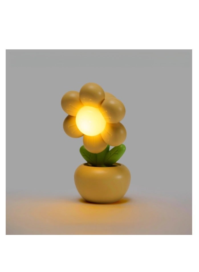 Flower Desktop Night Light Ornament, Cute Flower Night Light, Birthday Gift - Image 1