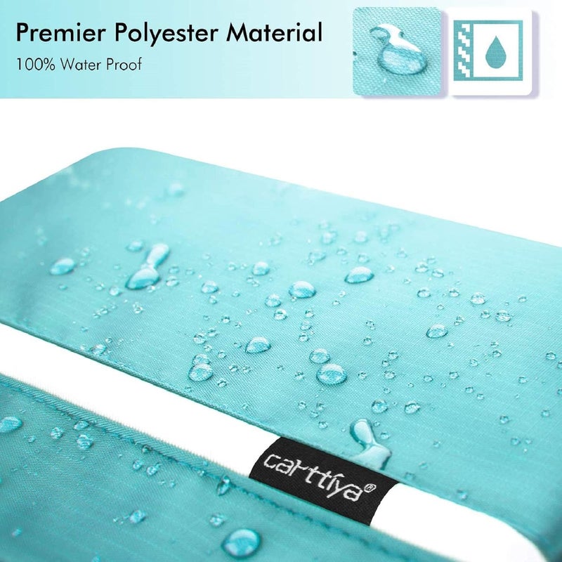 Carttiya Large Toiletry Bag for Men and Women, Travel Cosmetic Bag, Waterproof Travel Toiletry Bag - Image 3