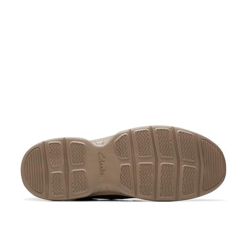 clarks حذاء كلاركس للرجال برادلي ستيب، جلد شمع النحل، 7.5 عريض - Image 4