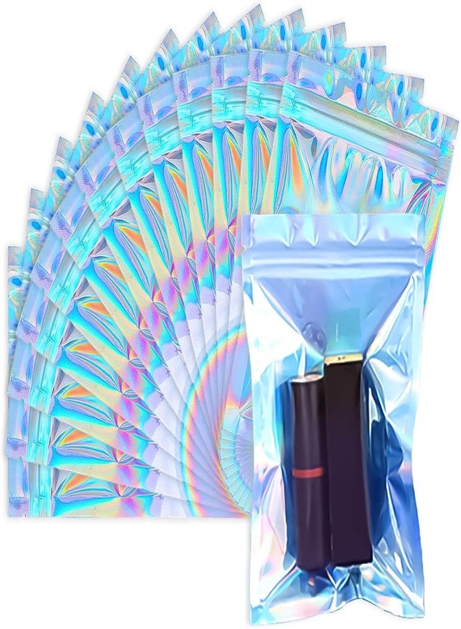 Cherodada Smell Proof Bags, 3x4 inch Resealable Holographic Bags for Food Storage Candy & Jewelry Packaging (100 Pack) - Image 1