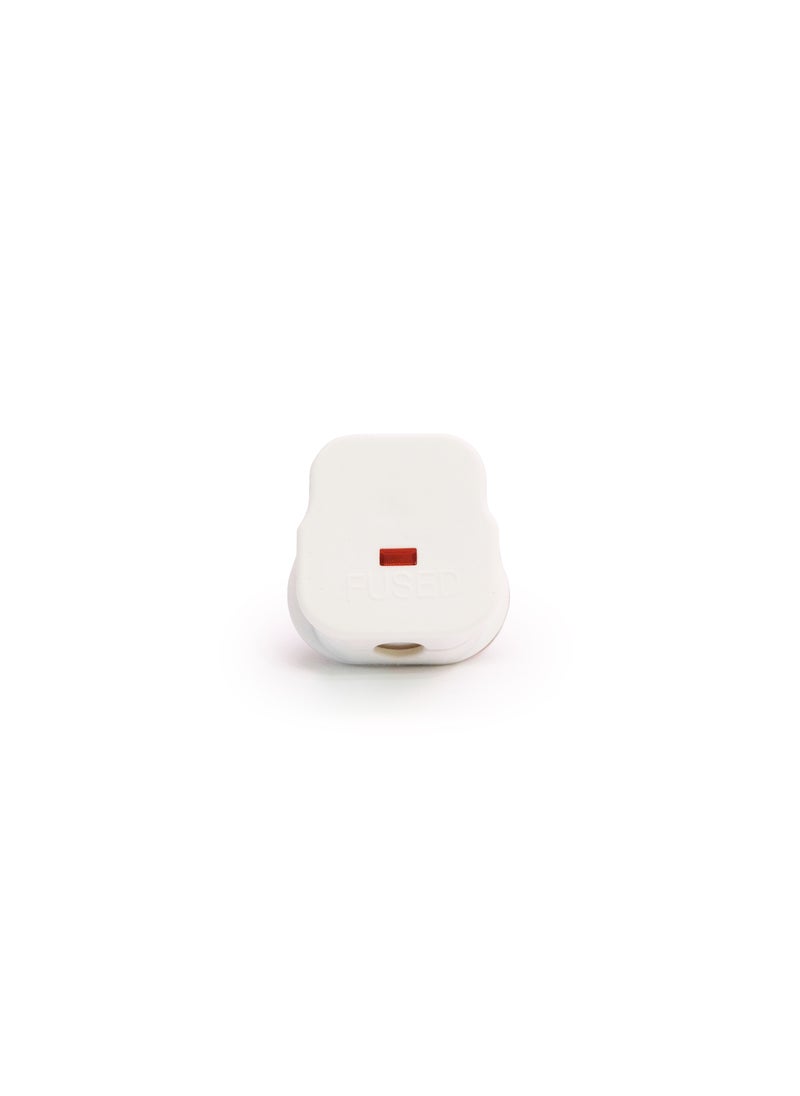 elexon - Elexon EL 7301 Plug Top - Fitted 13 A Fuse, Power Indicator, Resetting Fuse, Fireproof Materials - Ideal for Domestic and Commercial Use - Image 1