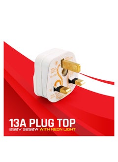 elexon Elexon EL 7301 Plug Top - Fitted 13 A Fuse, Power Indicator, Resetting Fuse, Fireproof Materials - Ideal for Domestic and Commercial Use  - Image 3