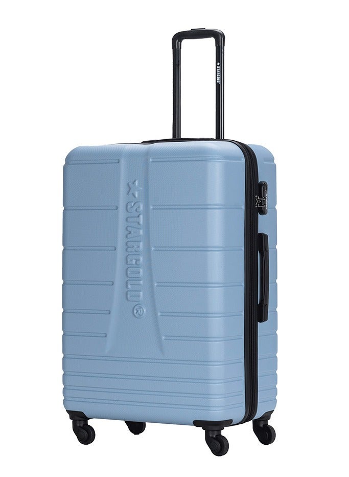 ستارجولد 4 عبوات من عربة أمتعة مقفلة ذات رقم دوار للجانب الصلب - Image 2