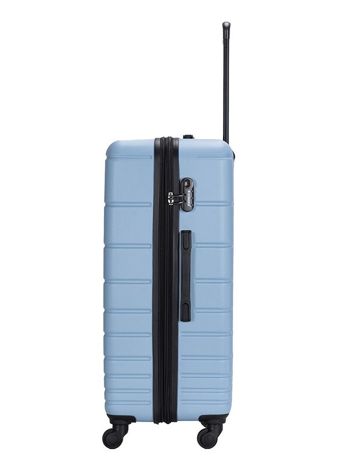 ستارجولد 4 عبوات من عربة أمتعة مقفلة ذات رقم دوار للجانب الصلب - Image 4