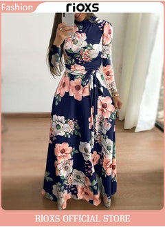 Navy Floral