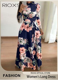 Navy Floral