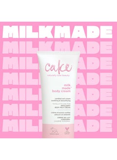 Cake Beauty Cake Beauty, Shea Butter Body Cream Body Lotion For Women Dry Skin, Basic, Milk Made Indulgent, 7 Fl Oz  - Image 2