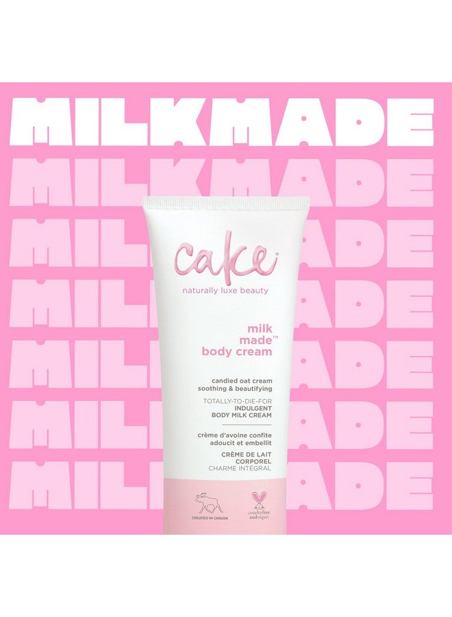 Cake Beauty, Shea Butter Body Cream Body Lotion For Women Dry Skin, Basic, Milk Made Indulgent, 7 Fl Oz - Image 2