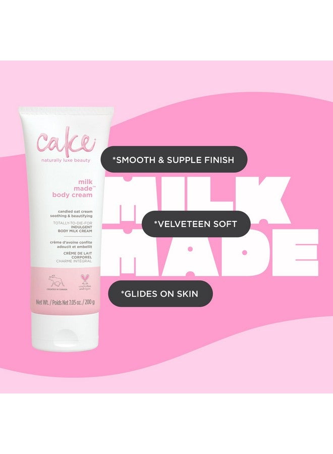 Cake Beauty, Shea Butter Body Cream Body Lotion For Women Dry Skin, Basic, Milk Made Indulgent, 7 Fl Oz - Image 5