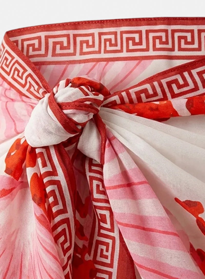 Clue Corals Print Wrap - Image 4