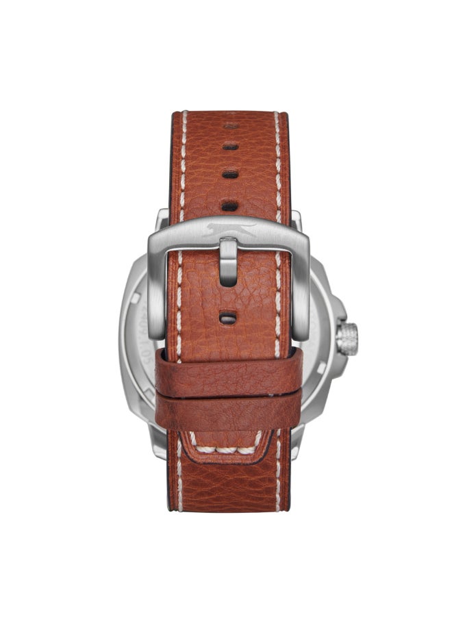 Slazenger SLAZENGER Men Automatic  Dark Blue Dial Watch - SL.9.2409.1.01  - Image 2