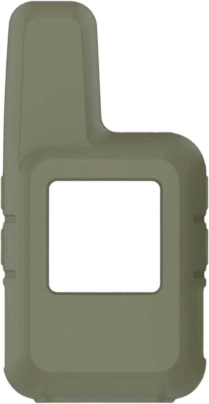 Jungle Green Silicone Case Guard For InReach 2 Bike Computer All Weather Scratch Protection - Image 1