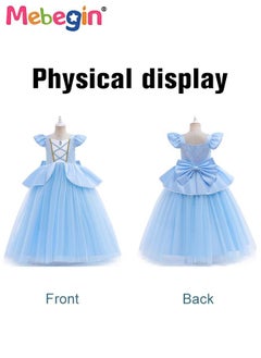 Princess Cinderella Dress Clothes with a Bow, Pretend Princess Skirt Set for Girls Kids Suit for Evenning Party Performance - pzsku/Z7C44CE9A8164D31D97ADZ/45/_/1686562886/76dad163-e842-4e6e-9543-8afd72fb0cec