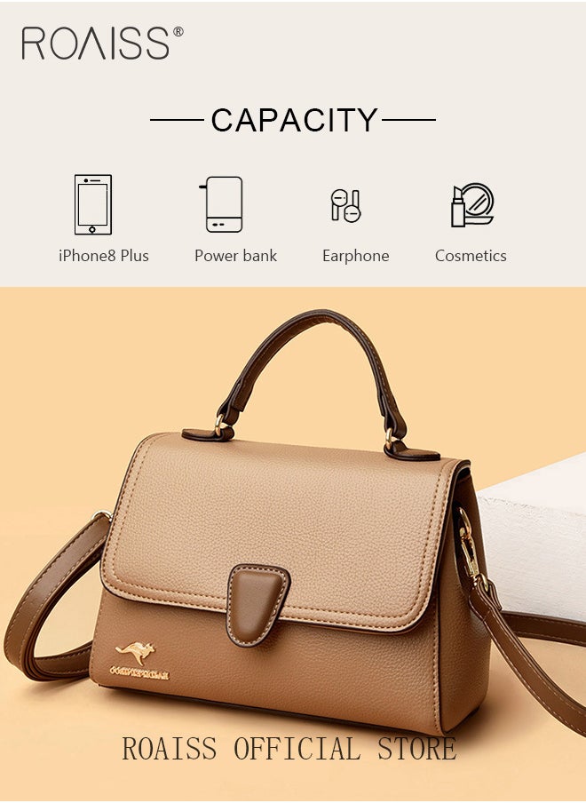 roaiss - Women Shoulder Crossbody Bag Large Capacity Compact and Exquisite Women Handbag - Image 1