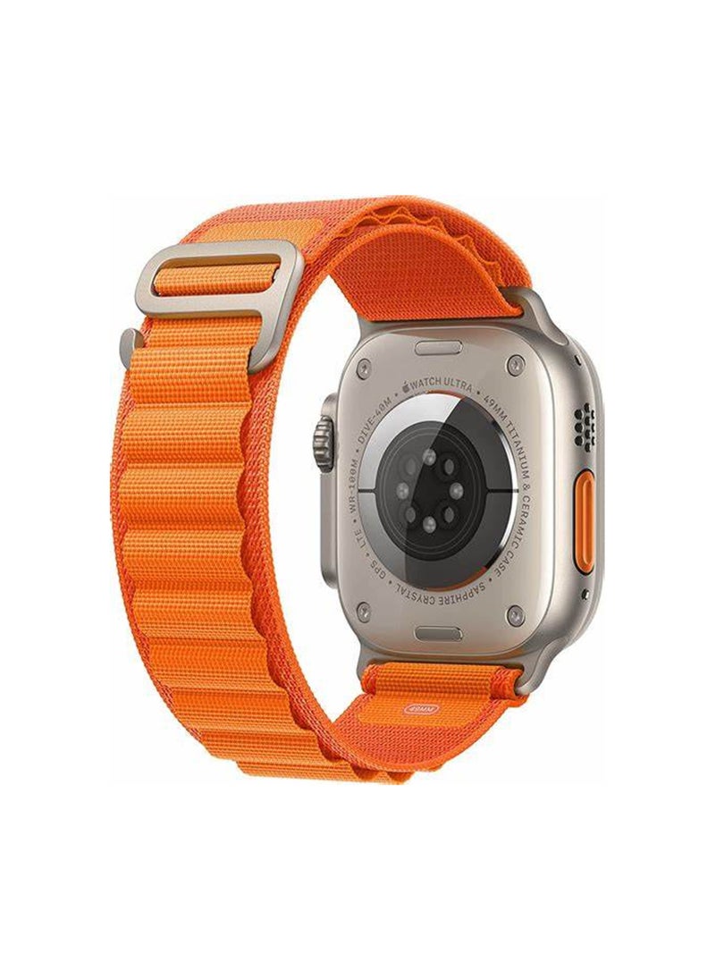 Waldic - Soft Nylon Sport Bands Compatible with Apple Watch Ultra Strap 49mm (Watch Not Included) | Nylon Breathable Quick Release Watch Strap Accessories for Apple Watch Ultra Strap 49mm - Image 1