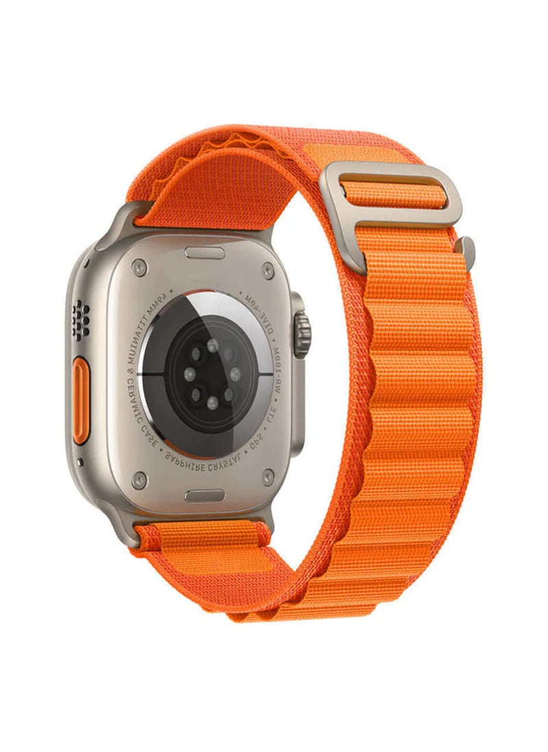 Waldic - Soft Nylon Sport Bands Compatible with Apple Watch Ultra Strap 49mm (Watch Not Included) | Nylon Breathable Quick Release Watch Strap Accessories for Apple Watch Ultra Strap 49mm - Image 1