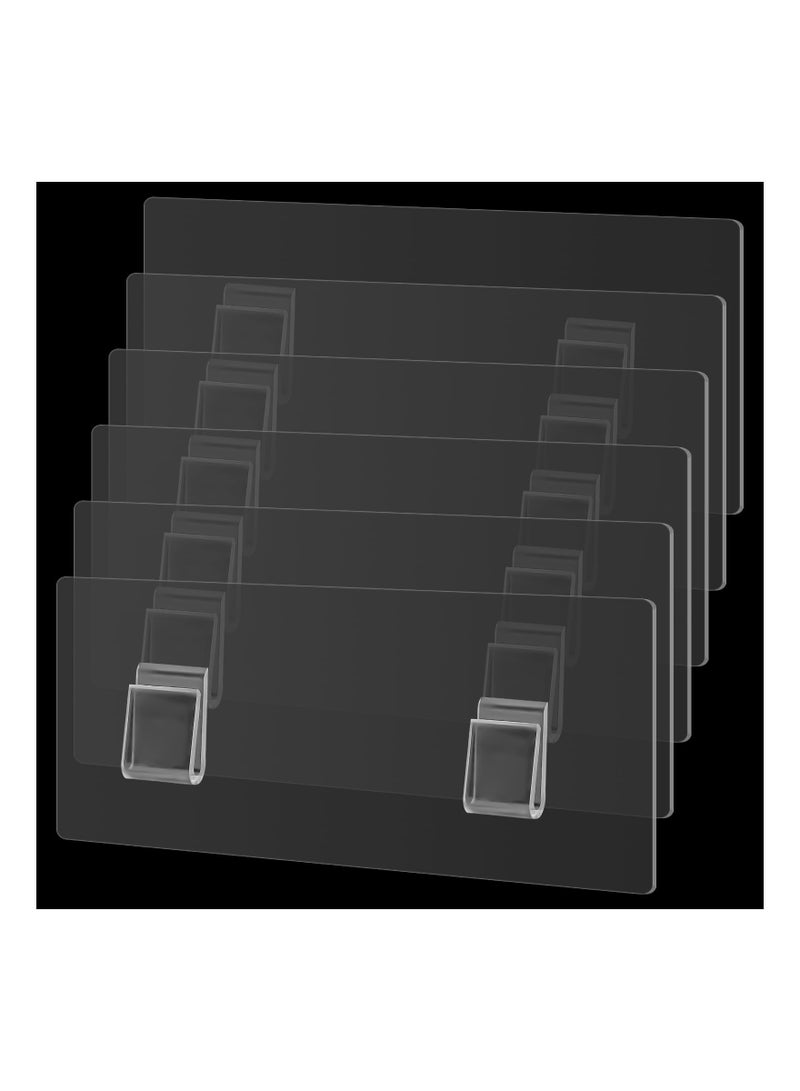 Excefore 6 Pack Shower Caddy Adhesive for Replacement No Drilling Wall Hooks Sticky Pads Shower Shelf Adhesive Caddy Adhesive for Corner Shower Caddy Bathroom Storage Shelves and Kitchen Racks - Image 1