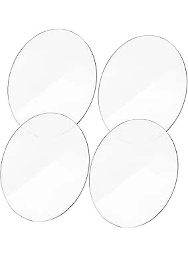 4 Pack Tempered Glass Screen Protector For Watch Full Coverage HD Clear Easy Install - Image 1