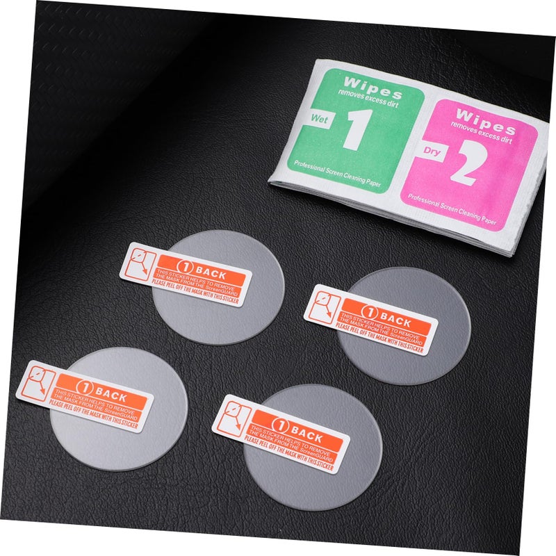 4 Pack Tempered Glass Screen Protector For Watch Full Coverage HD Clear Easy Install - Image 4