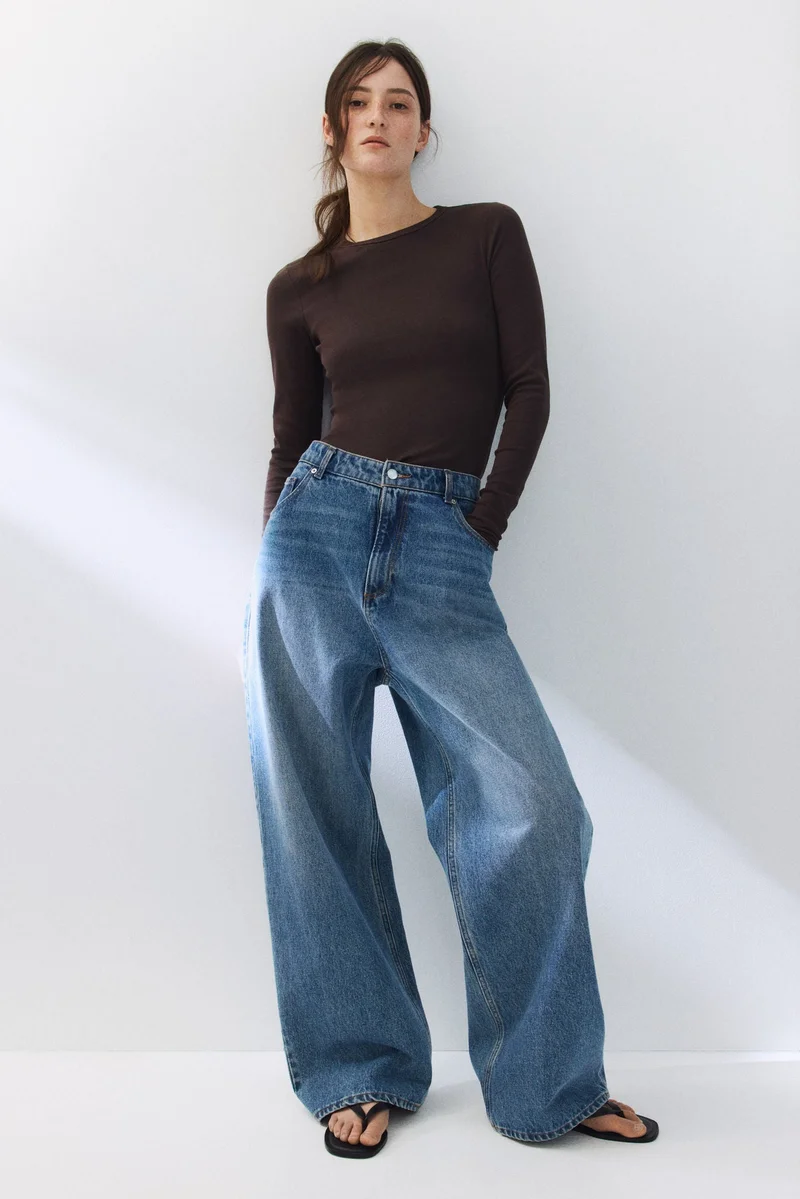 H&M Long-sleeved jersey top
