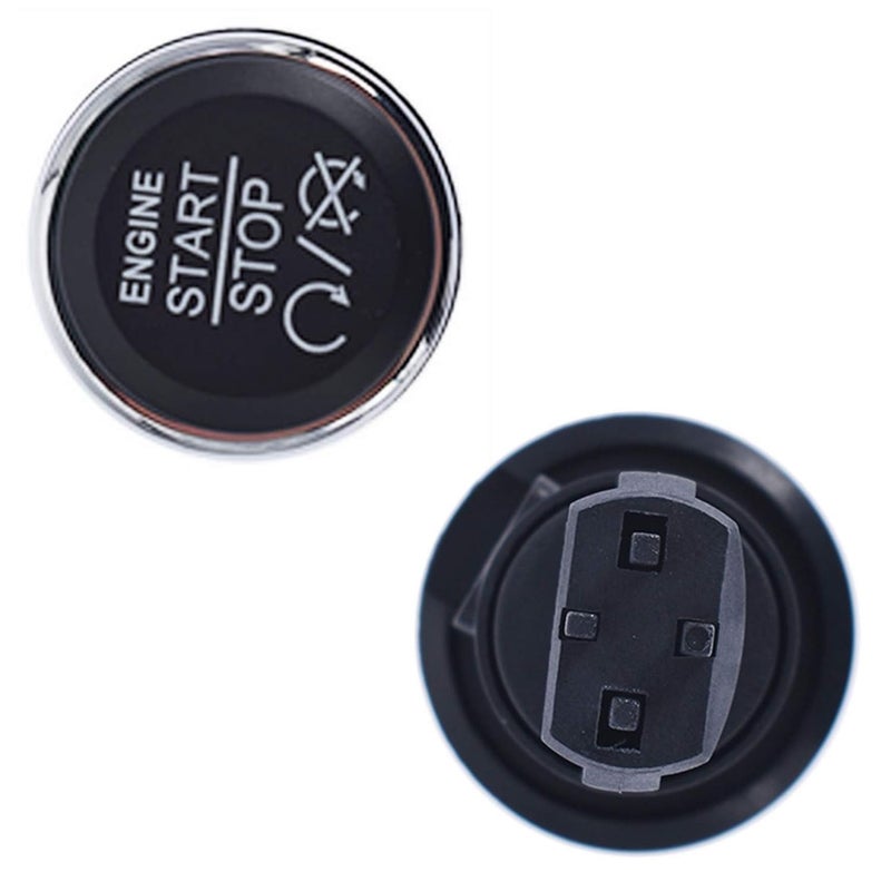 WFLNHB Keyless Go Push to Start Stop Engine Dash Ignition Button Switch Replacement for Grand Cherokee 2009-2013 and Town Country 2010-2015 - Image 5