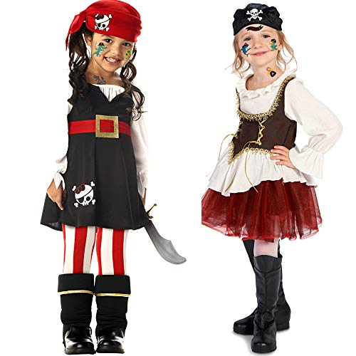 Konsait Pirate Tattoos(96Pcs), Konsait Pirate Temporary Tattoo Fake Neverland Pirated Cannon Powder Jake Captain Tattoo Body Sticker for Pirate Birthday Party Favors Supplies Kids Boys Girls Party Bag Filler - Image 5