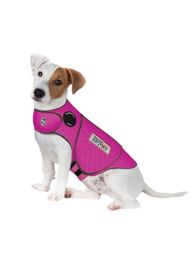 ThunderShirt for Dogs, Small, Fuchsia Sport - Dog Anxiety Relief Calming Vest - Image 1
