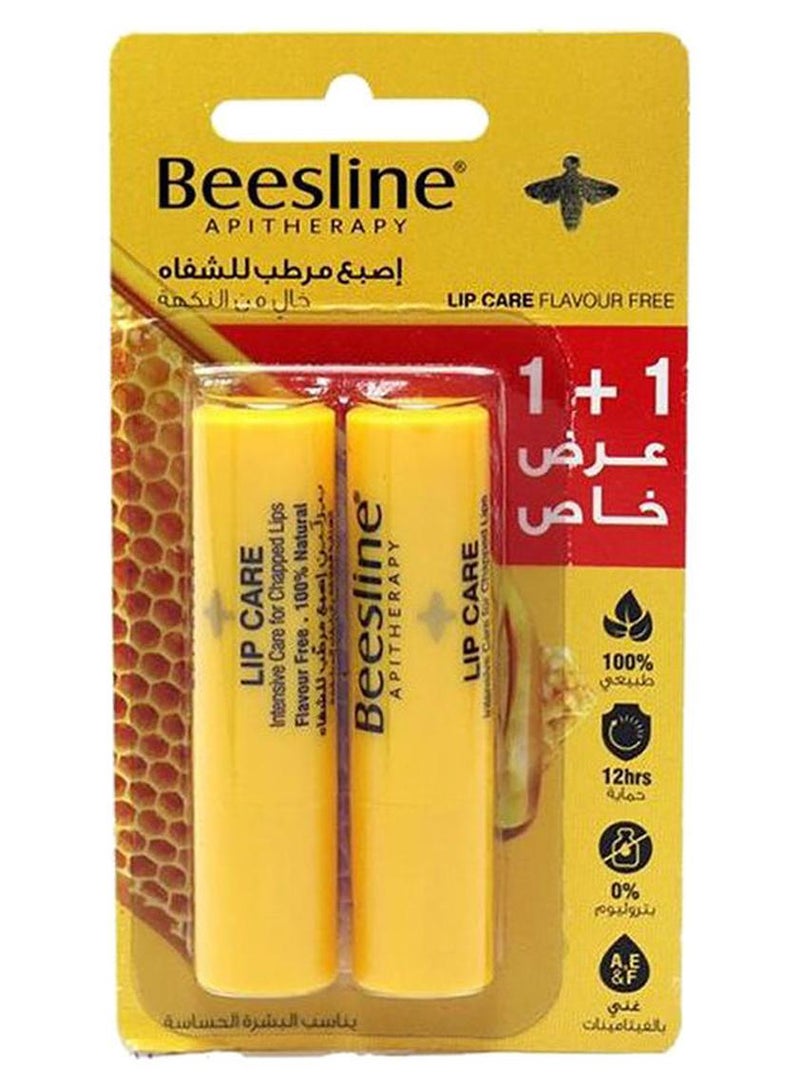 Beesline Pack Of 2 Lip Care Balm White 8grams - Image 1