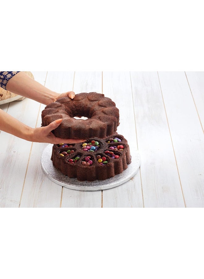 كيتشين كرافت قوالب كيك "Sweetly Does It" بحشوة مفاجئة، مقاس 28×8 سم، طقم من قطعتين، معروضة في صندوق عرض - Image 3