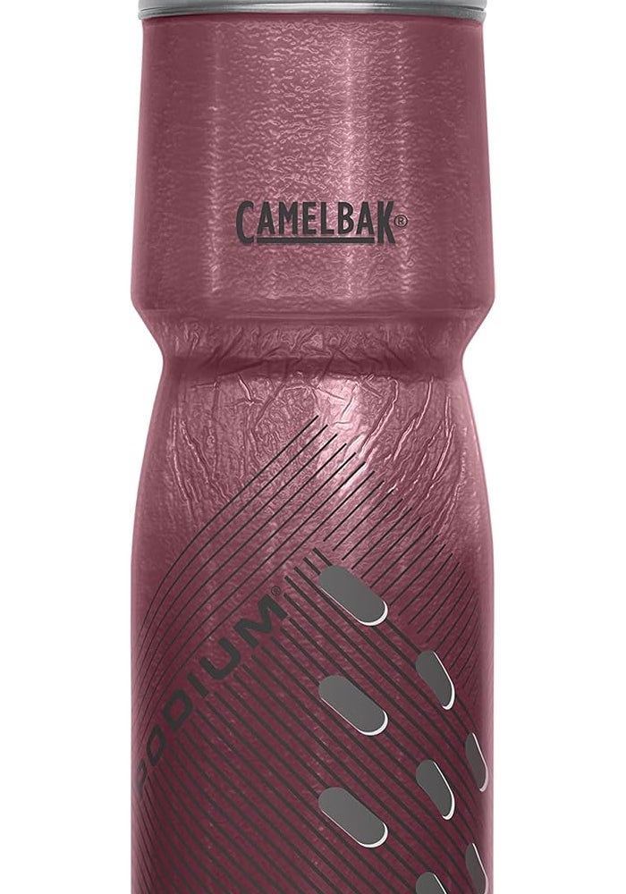 CAMELBAK Podium Chill Bottles - Burgundy Perforated, 0.71 Litre/24 oz - Image 4