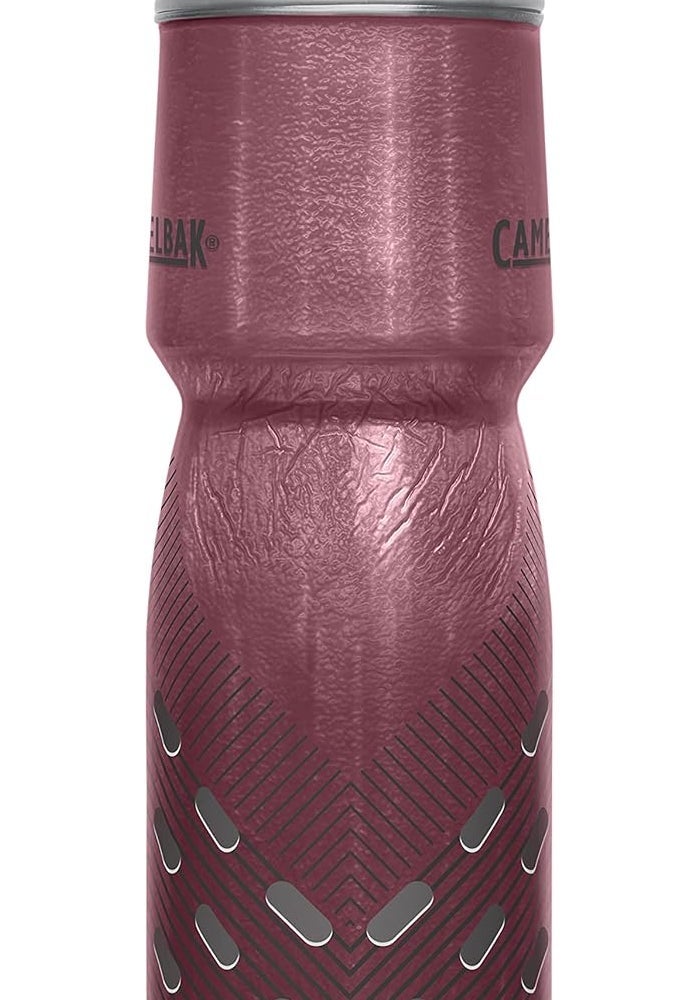 CAMELBAK Podium Chill Bottles - Burgundy Perforated, 0.71 Litre/24 oz - Image 2