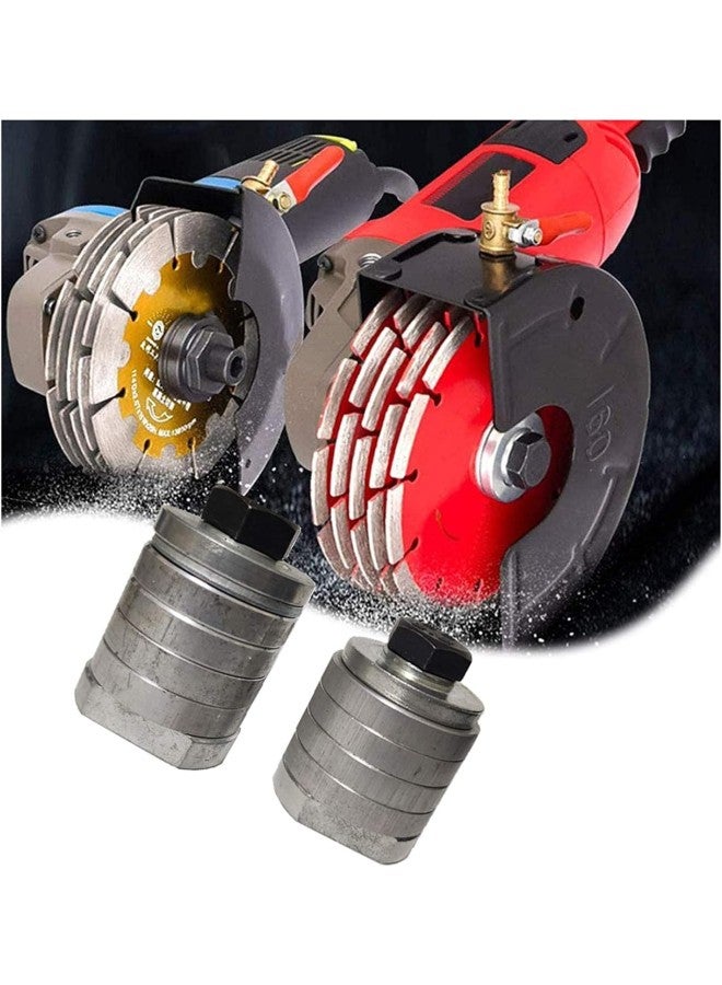 klarako Angle Grinder To Grooving Machine Adapter Converter Screw Drill Adapter,Angle Grinder Polisher Tool - M10/M14 Conversion Head for Variable Slotting Machine Conversion Power Tool Accessories (M10) - Image 1