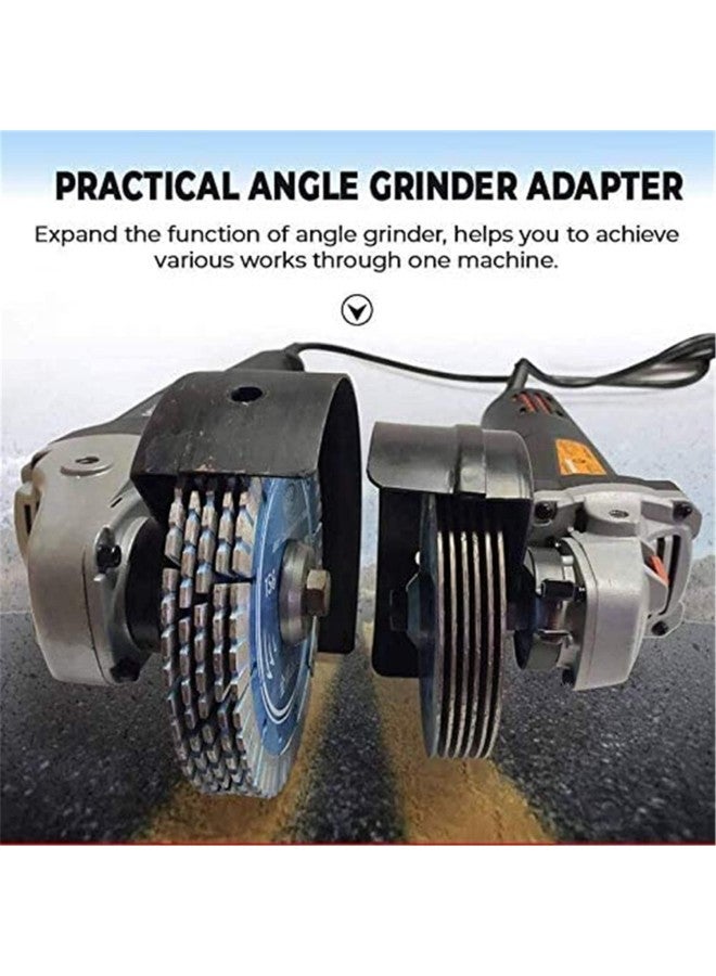 klarako Angle Grinder To Grooving Machine Adapter Converter Screw Drill Adapter,Angle Grinder Polisher Tool - M10/M14 Conversion Head for Variable Slotting Machine Conversion Power Tool Accessories (M10) - Image 3