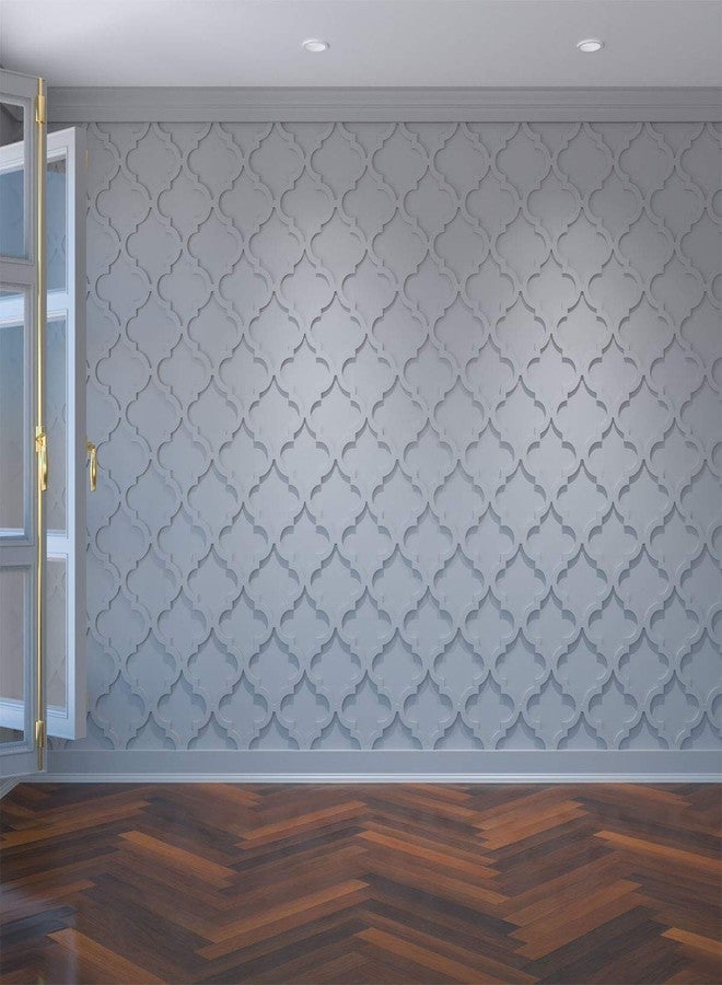 Ekena Millwork 11 3/8"W x 11 3/8"H x 3/8"T Small Marrakesh Decorative Fretwork Wall Panels in Architectural Grade PVC - Image 1