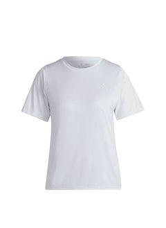 Adidas Ri 3S Lo Ca Tee White Running T-Shirts For Women Xs